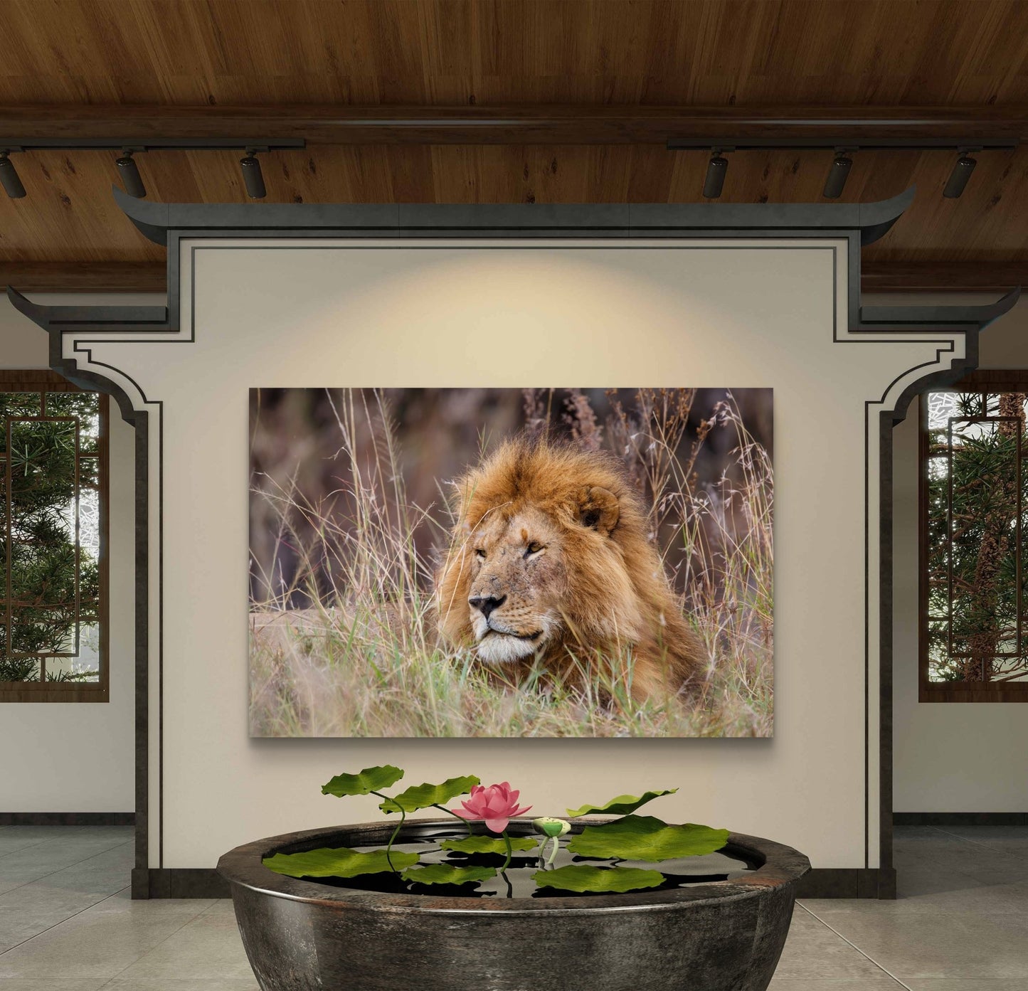 Lion Canvas Print - HD Printing