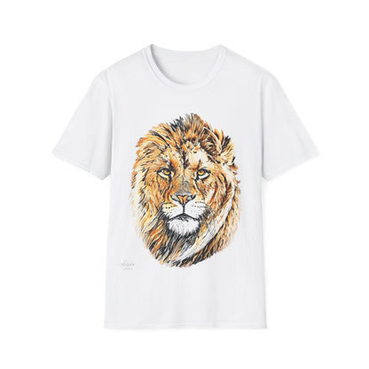 Lion Cotton Unisex T-Shirt - HD Printing
