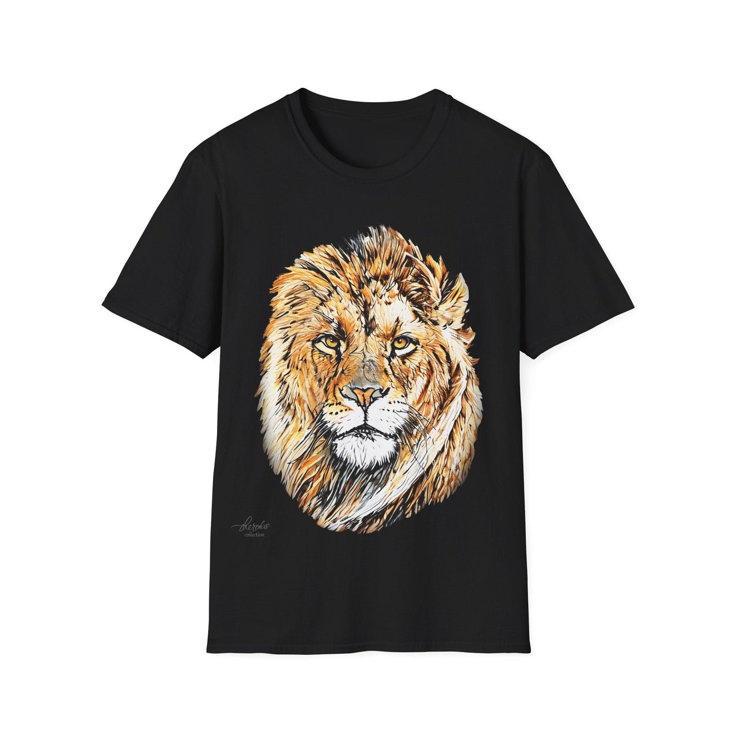 Lion Cotton Unisex T-Shirt - HD Printing