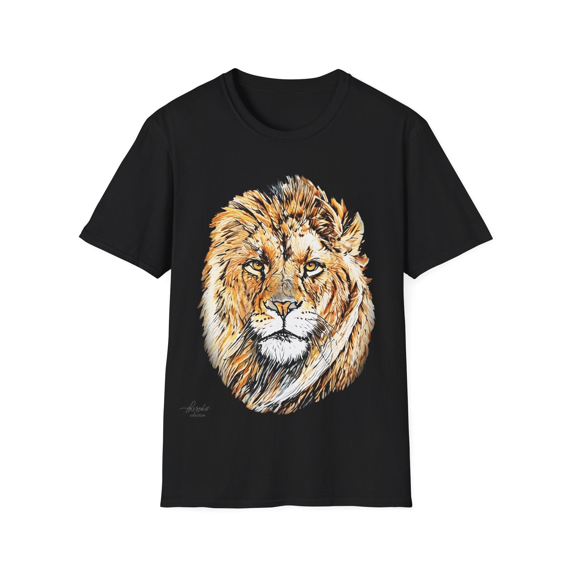 Lion Cotton Unisex T-Shirt - HD Printing