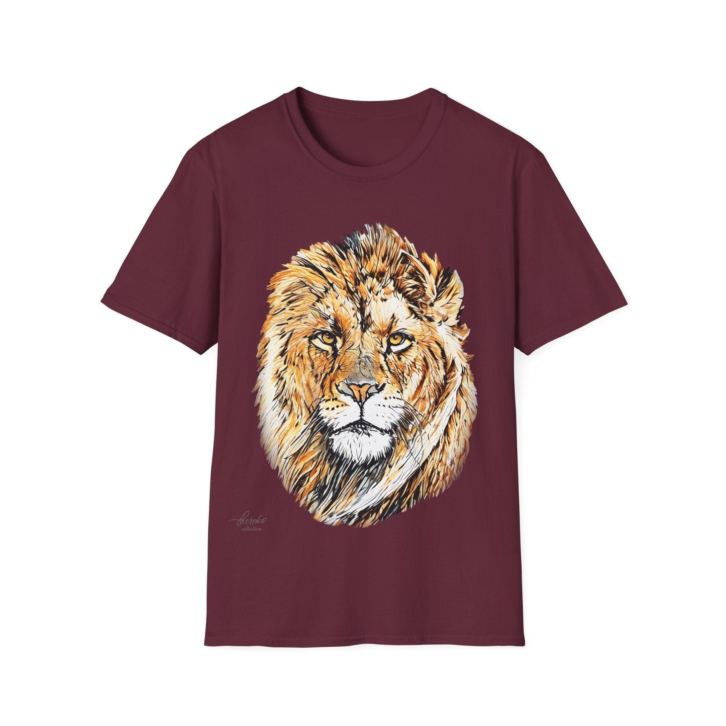 Lion Cotton Unisex T-Shirt - HD Printing