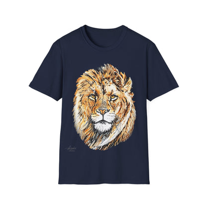 Lion Cotton Unisex T-Shirt - HD Printing