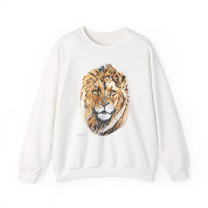 Lion Heavy Unisex Sweatshirt - HD Printing
