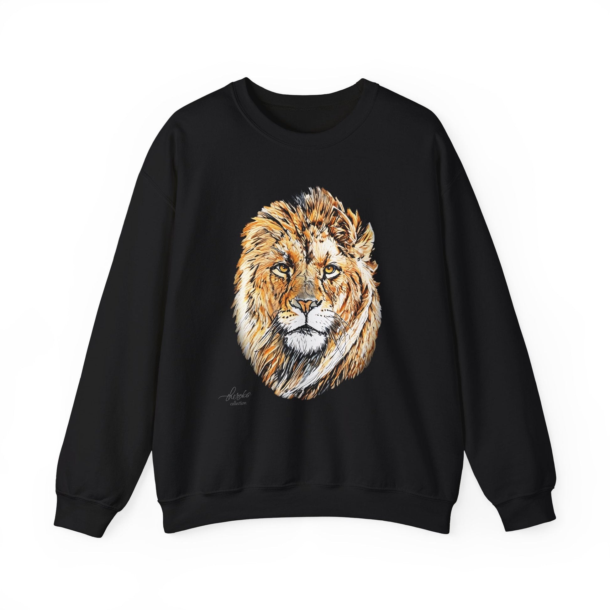 Lion Heavy Unisex Sweatshirt - HD Printing