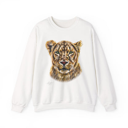 Lioness Heavy Unisex Sweatshirt - HD Printing