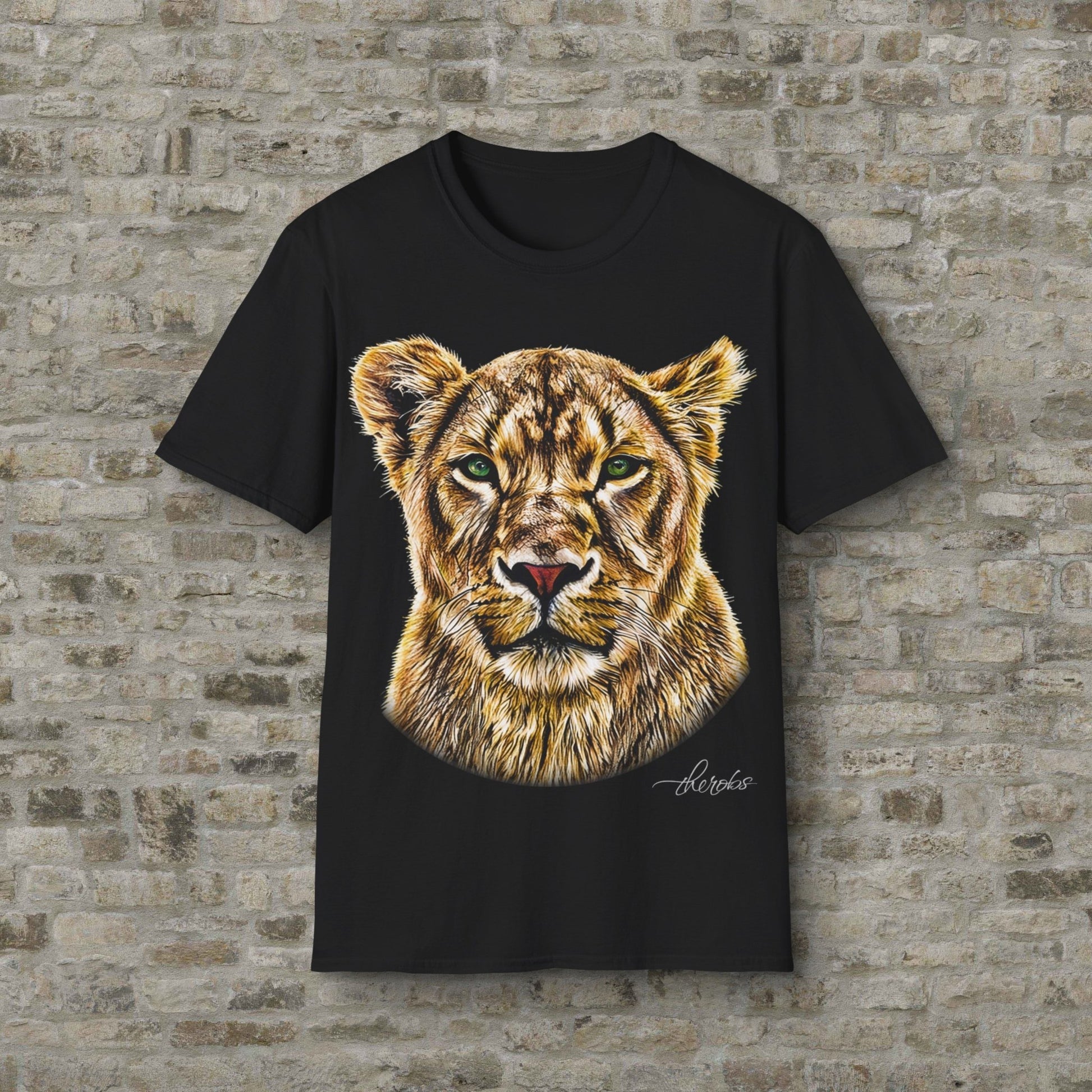Lioness Unisex Cotton T-Shirt - HD Printing