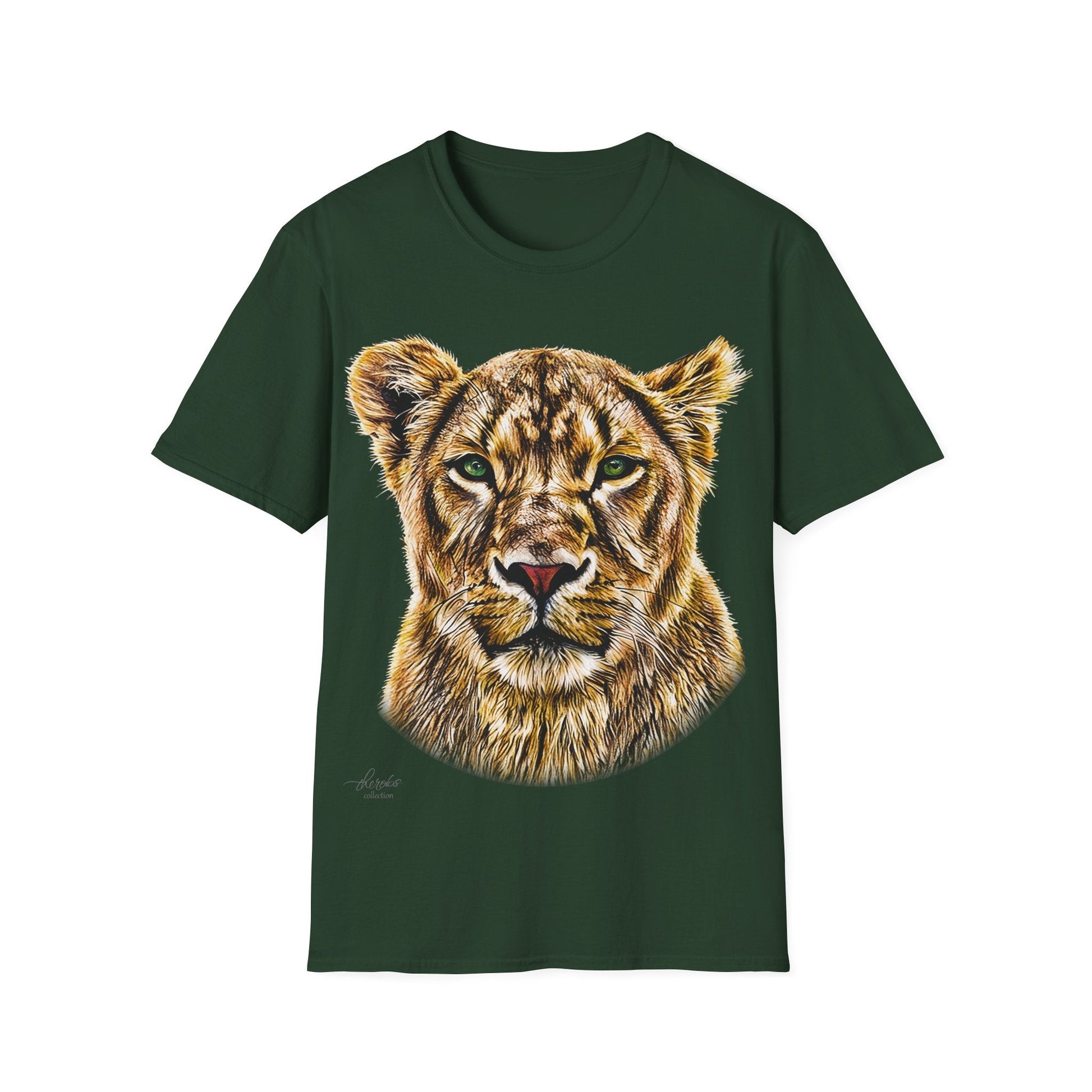 Lioness Unisex Cotton T-Shirt - HD Printing