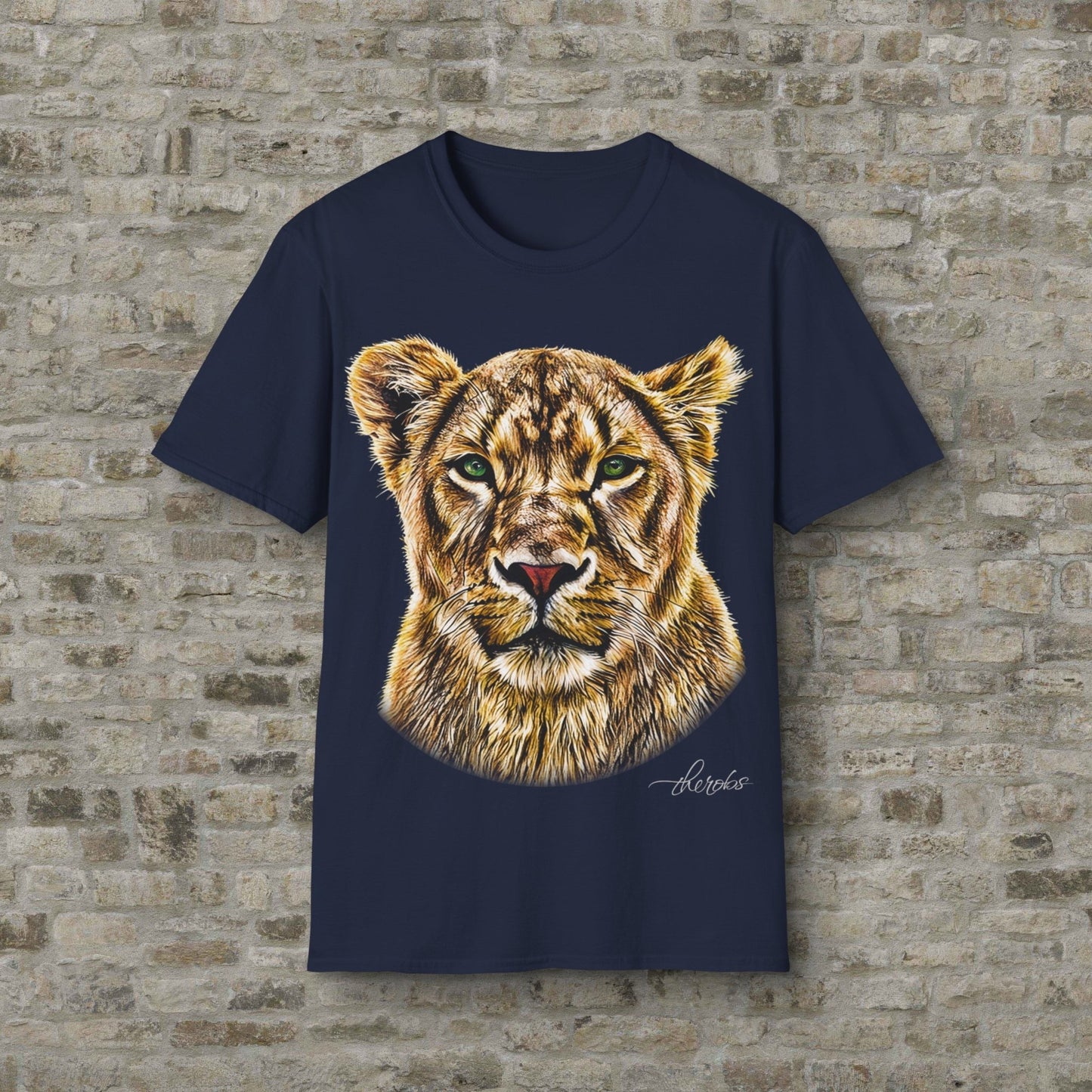 Lioness Unisex Cotton T-Shirt - HD Printing