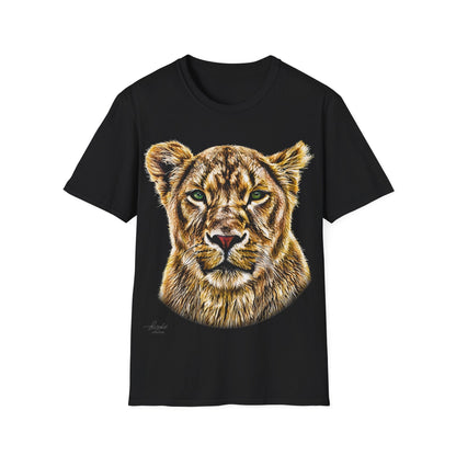 Lioness Unisex Cotton T-Shirt - HD Printing