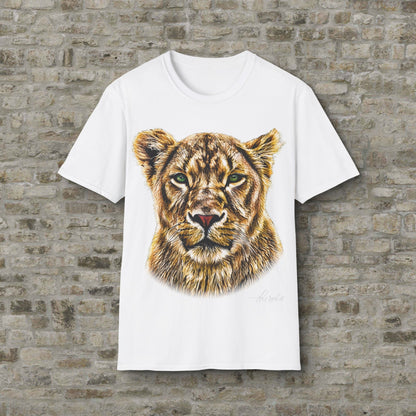 Lioness Unisex Cotton T-Shirt - HD Printing
