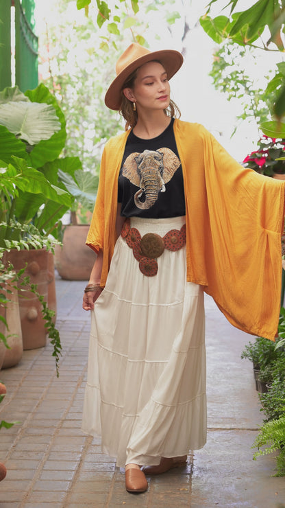 Elephant Unisex Cotton T-Shirt III