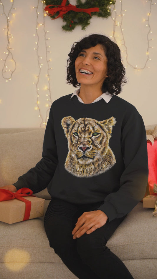 Lioness Heavy Unisex Sweatshirt