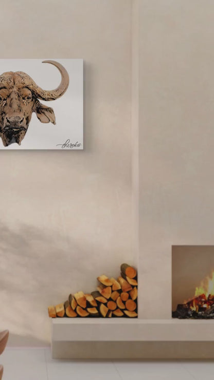 Cape Buffalo Fine Art Poster