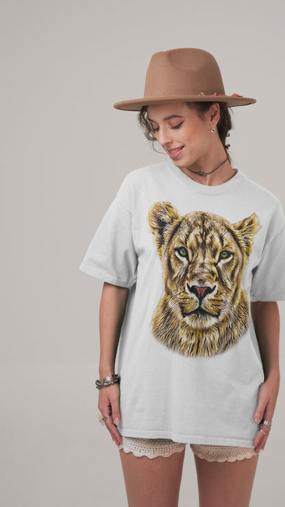 Lioness Unisex Cotton T-Shirt