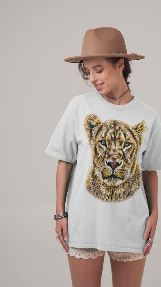 Lioness Unisex Cotton T-Shirt