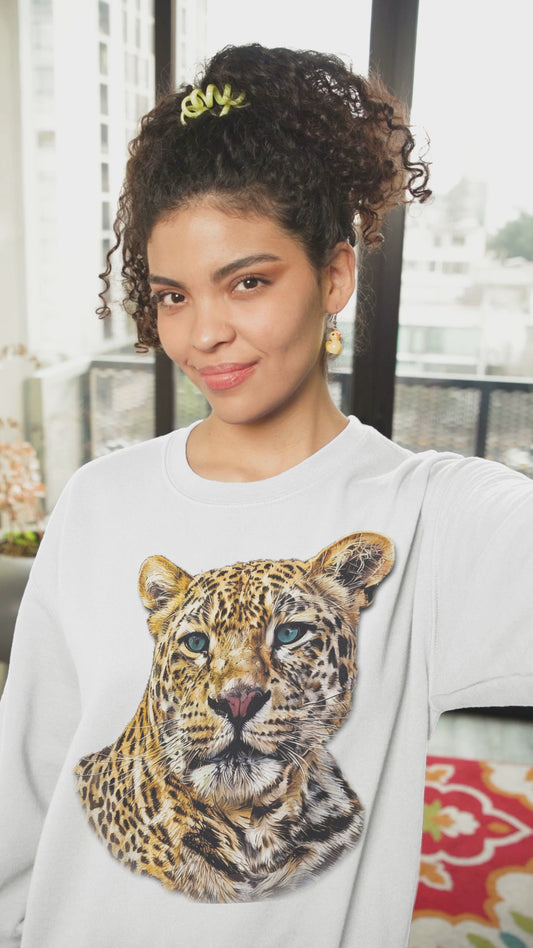 Leopard Unisex Heavy Sweatshirt II