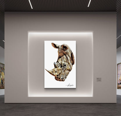 Rhino Fine Art Poster - HD Printing