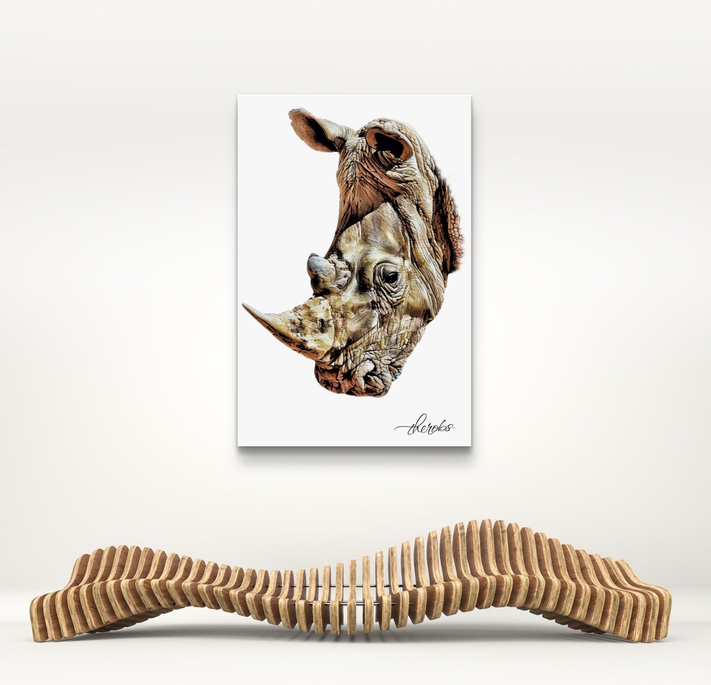 Rhino Fine Art Poster - HD Printing