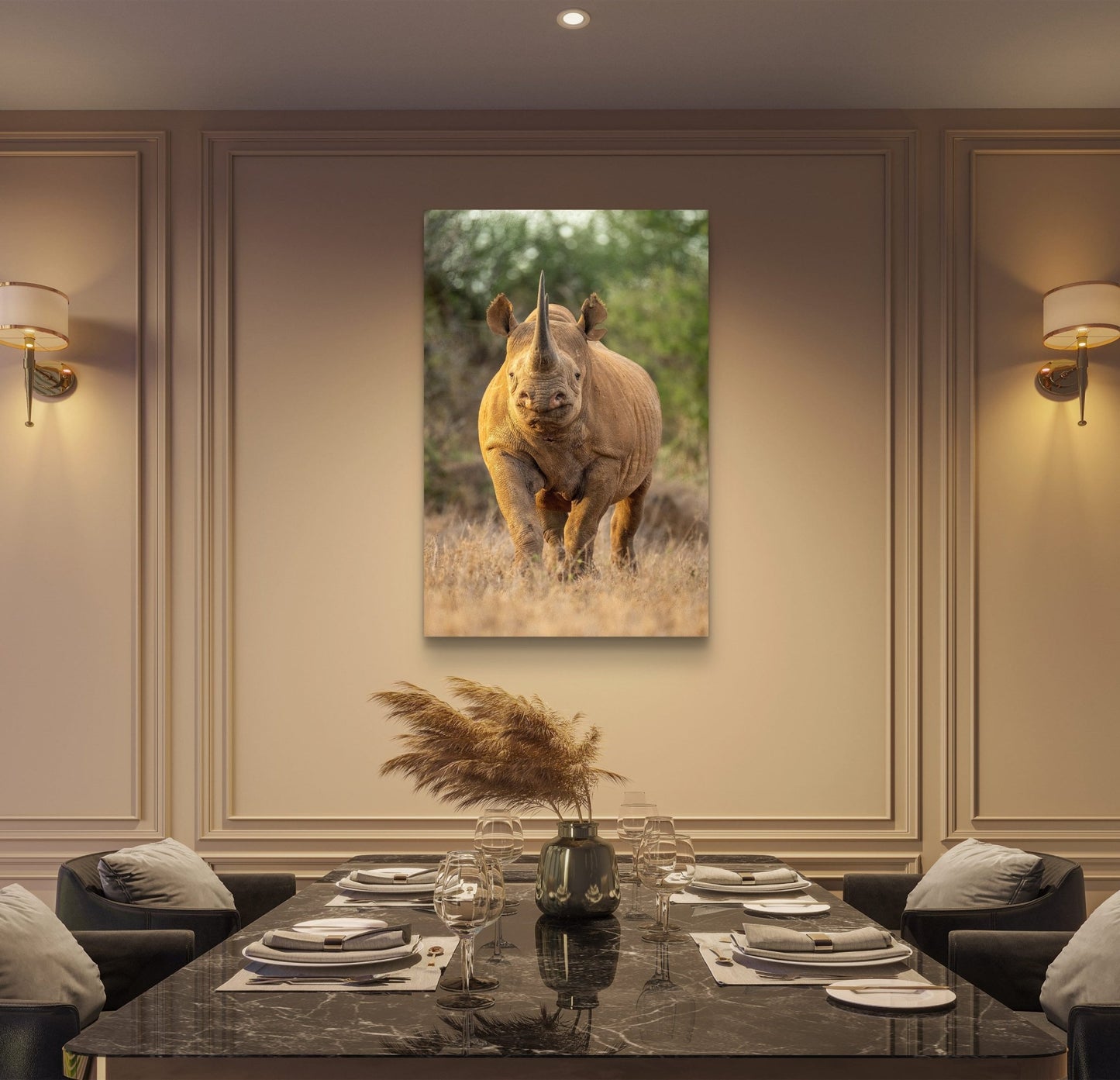 Rhino Fine Art Poster - HD Printing