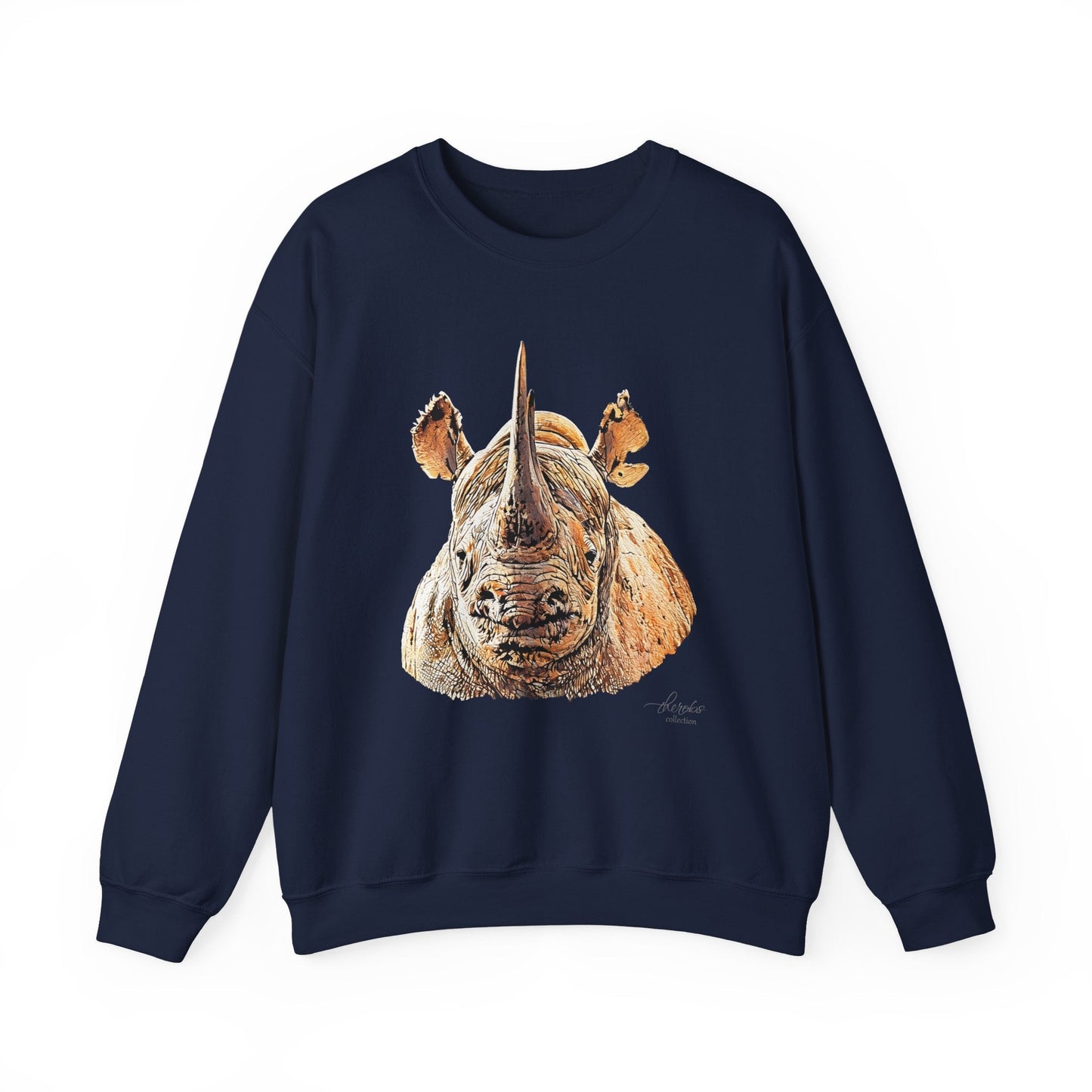 Rhino Heavy Unisex Sweatshirt II - HD Printing