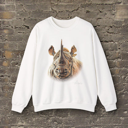 Rhino Heavy Unisex Sweatshirt II - HD Printing