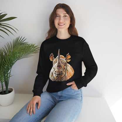 Rhino Heavy Unisex Sweatshirt II - HD Printing