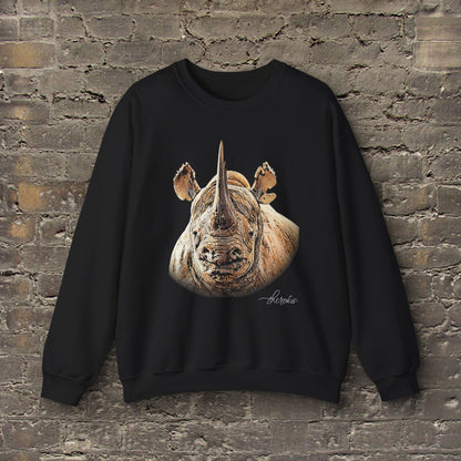 Rhino Heavy Unisex Sweatshirt II - HD Printing