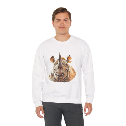 Rhino Heavy Unisex Sweatshirt II - HD Printing