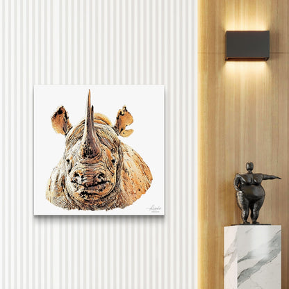 Rhino Indoor & Outdoor HD Silk Poster II - HD Printing