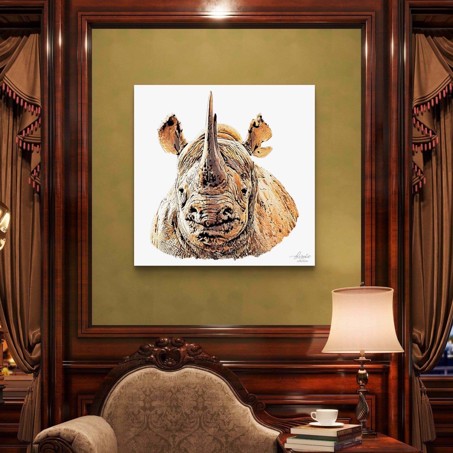 Rhino Indoor & Outdoor HD Silk Poster II - HD Printing