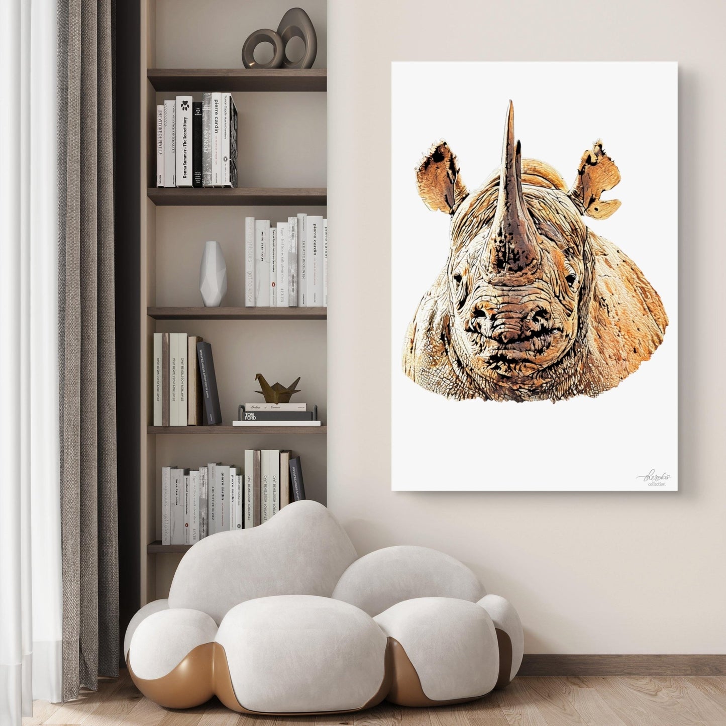 Rhino Indoor & Outdoor HD Silk Poster II - HD Printing