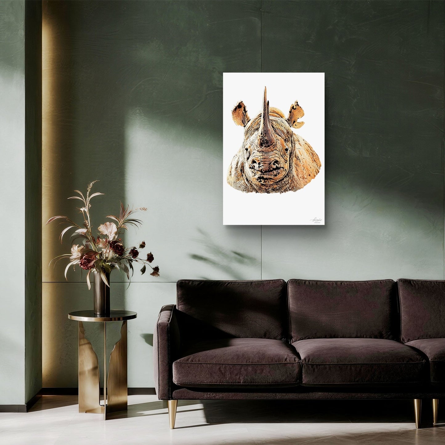Rhino Indoor & Outdoor HD Silk Poster II - HD Printing