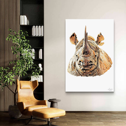 Rhino Indoor & Outdoor HD Silk Poster II - HD Printing