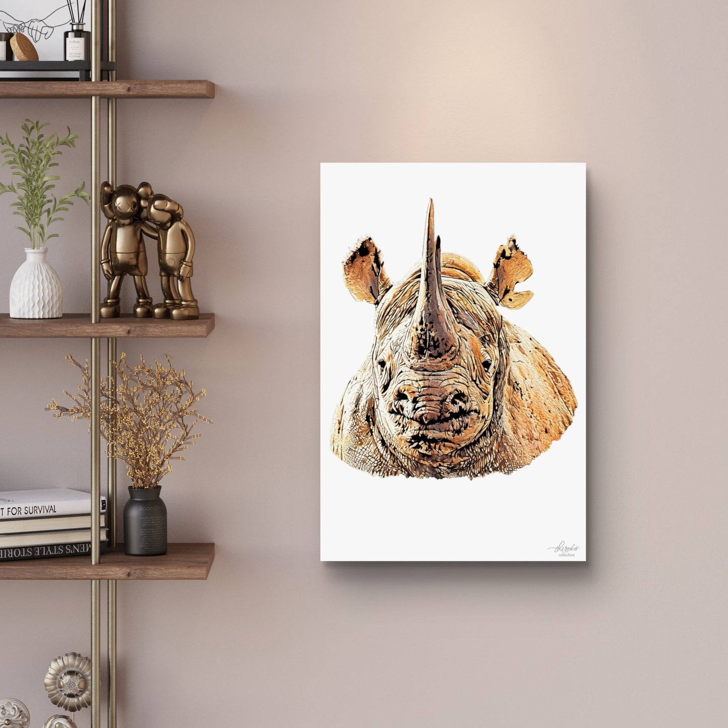 Rhino Indoor & Outdoor HD Silk Poster II - HD Printing