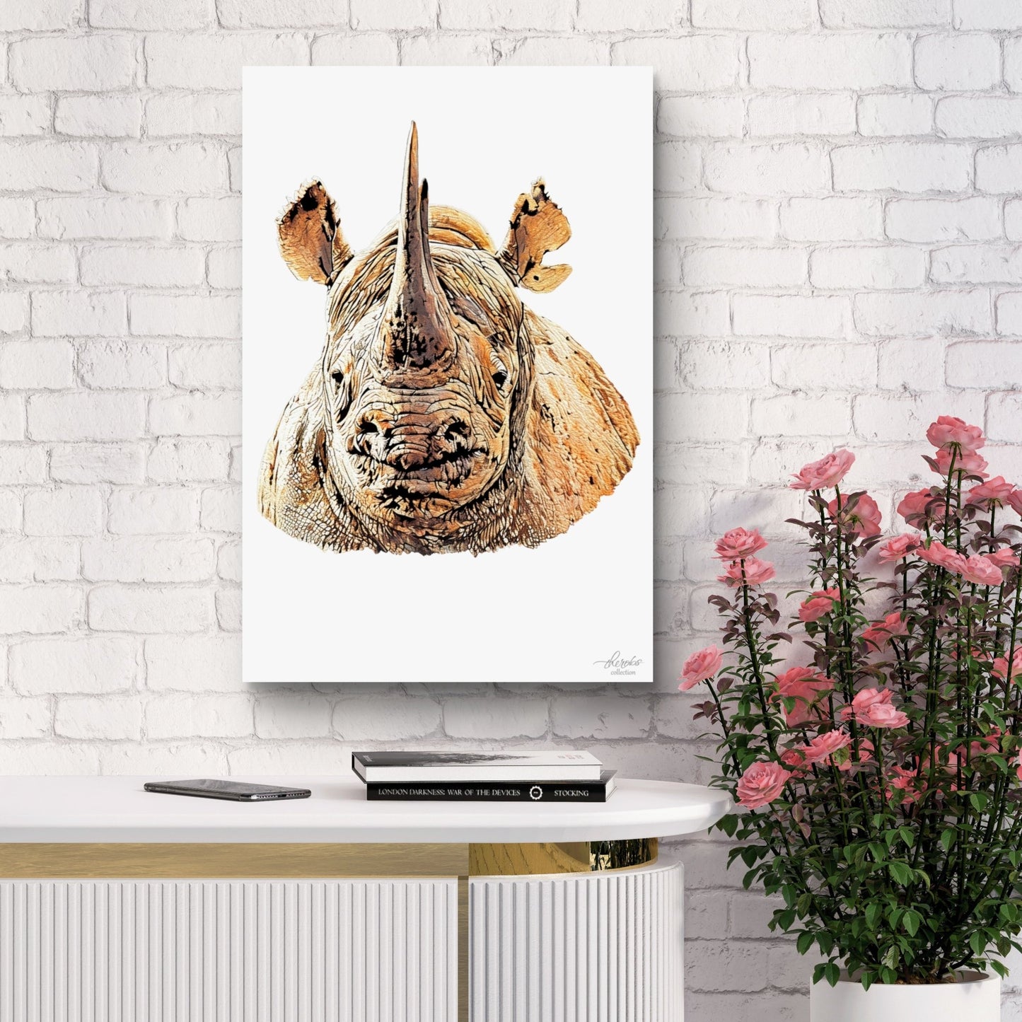 Rhino Indoor & Outdoor HD Silk Poster II - HD Printing