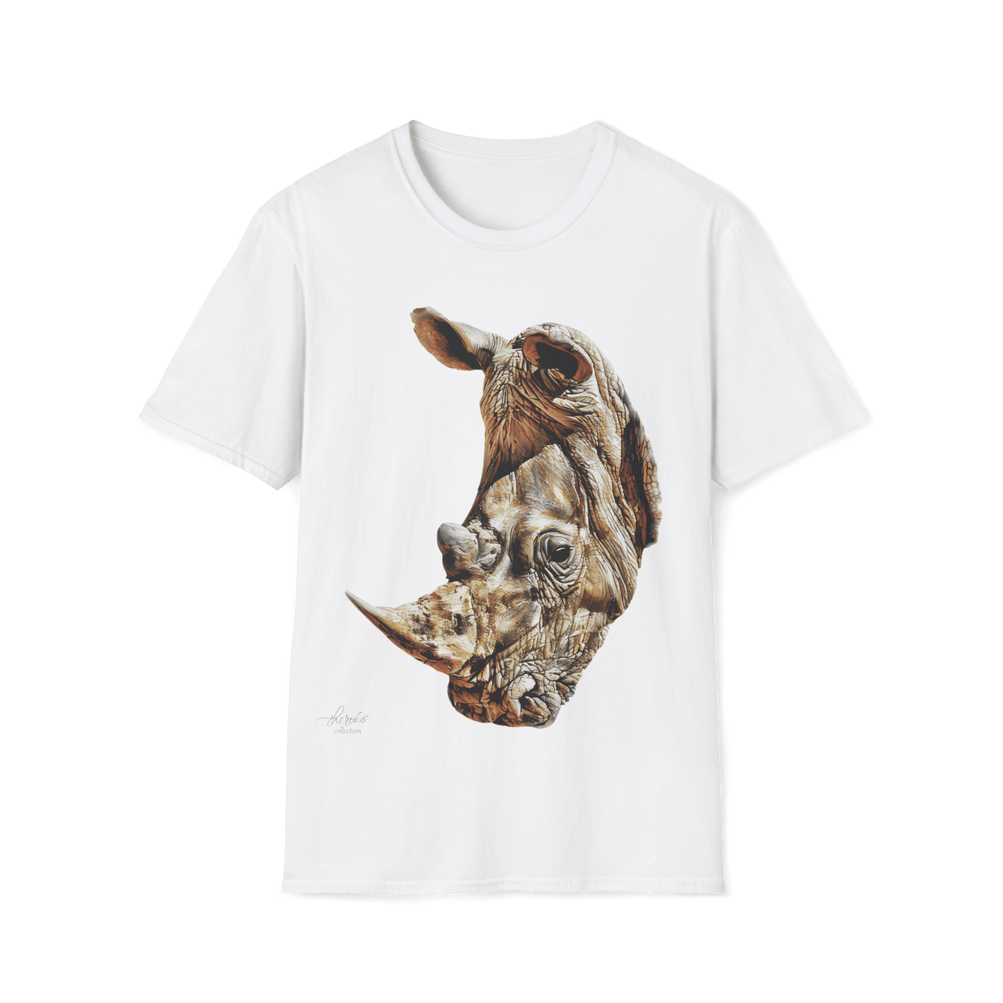 Rhino Unisex Cotton T-Shirt - HD Printing