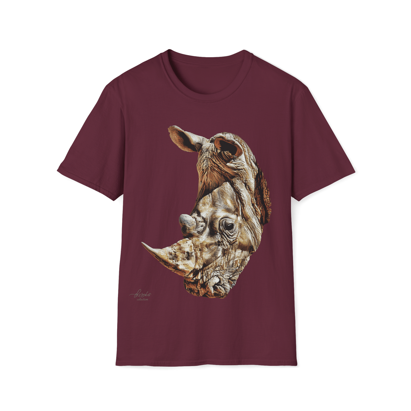 Rhino Unisex Cotton T-Shirt - HD Printing