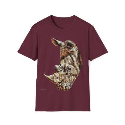 Rhino Unisex Cotton T-Shirt - HD Printing