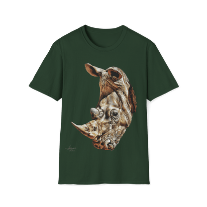 Rhino Unisex Cotton T-Shirt - HD Printing