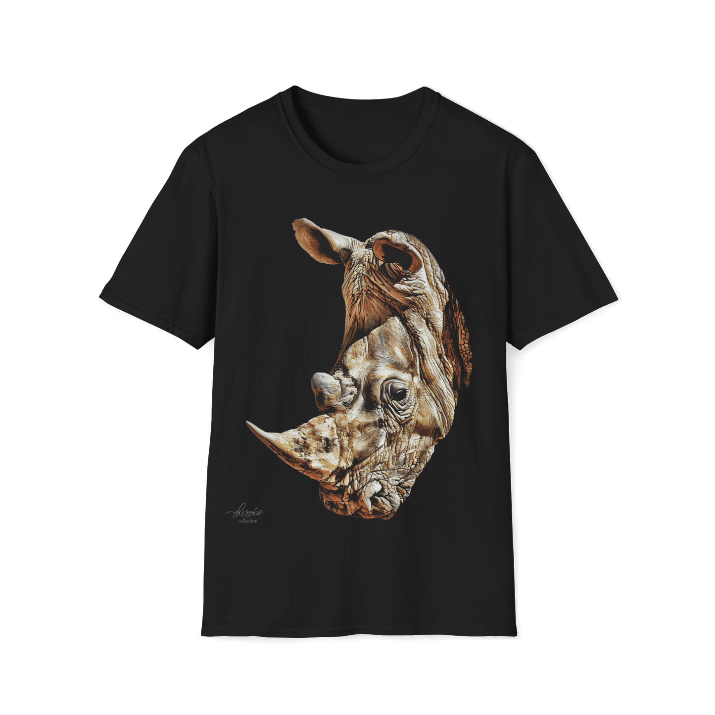 Rhino Unisex Cotton T-Shirt - HD Printing