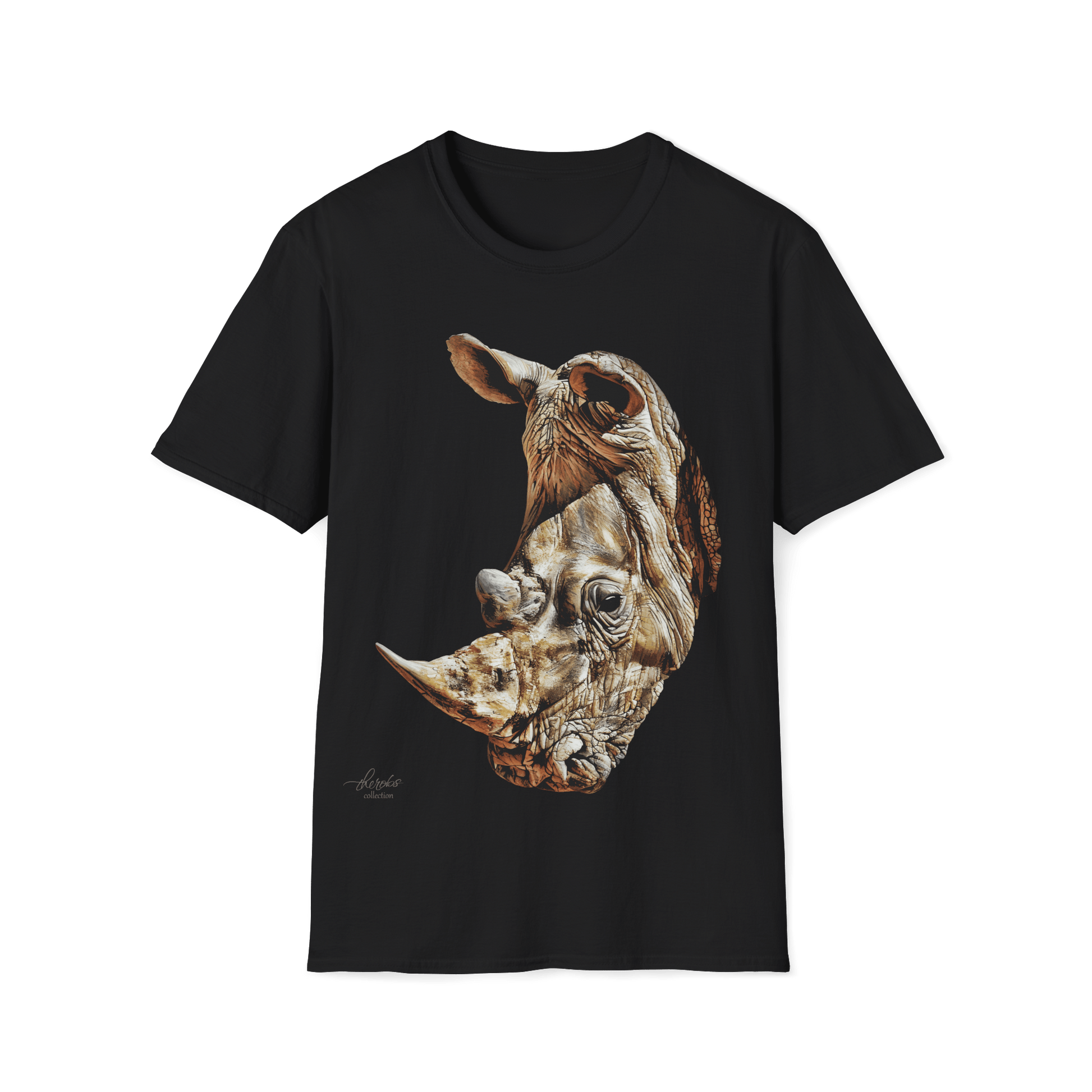 Rhino Unisex Cotton T-Shirt - HD Printing