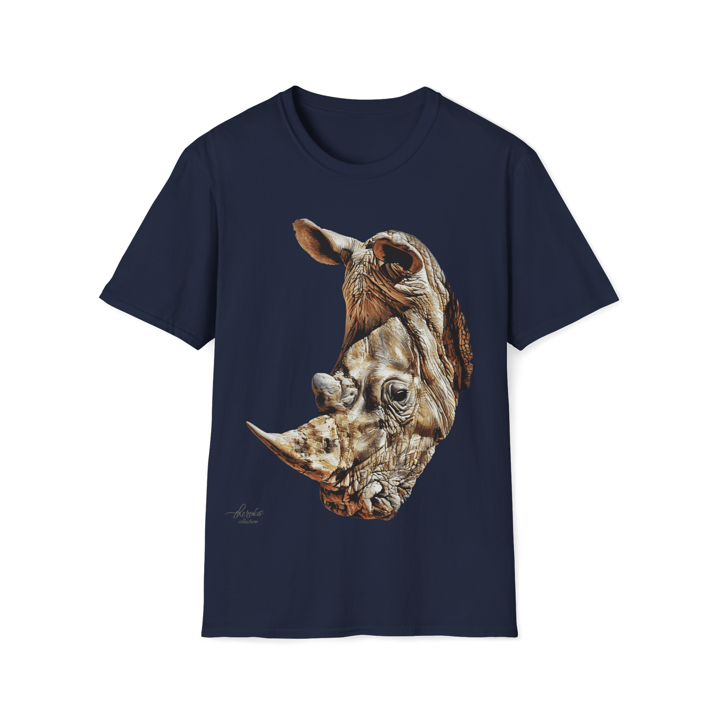 Rhino Unisex Cotton T-Shirt - HD Printing