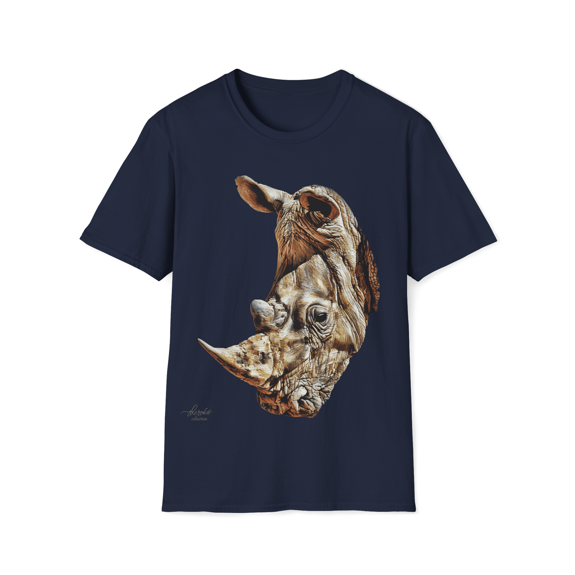 Rhino Unisex Cotton T-Shirt - HD Printing