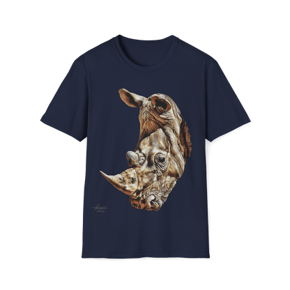 Rhino Unisex Cotton T-Shirt - HD Printing