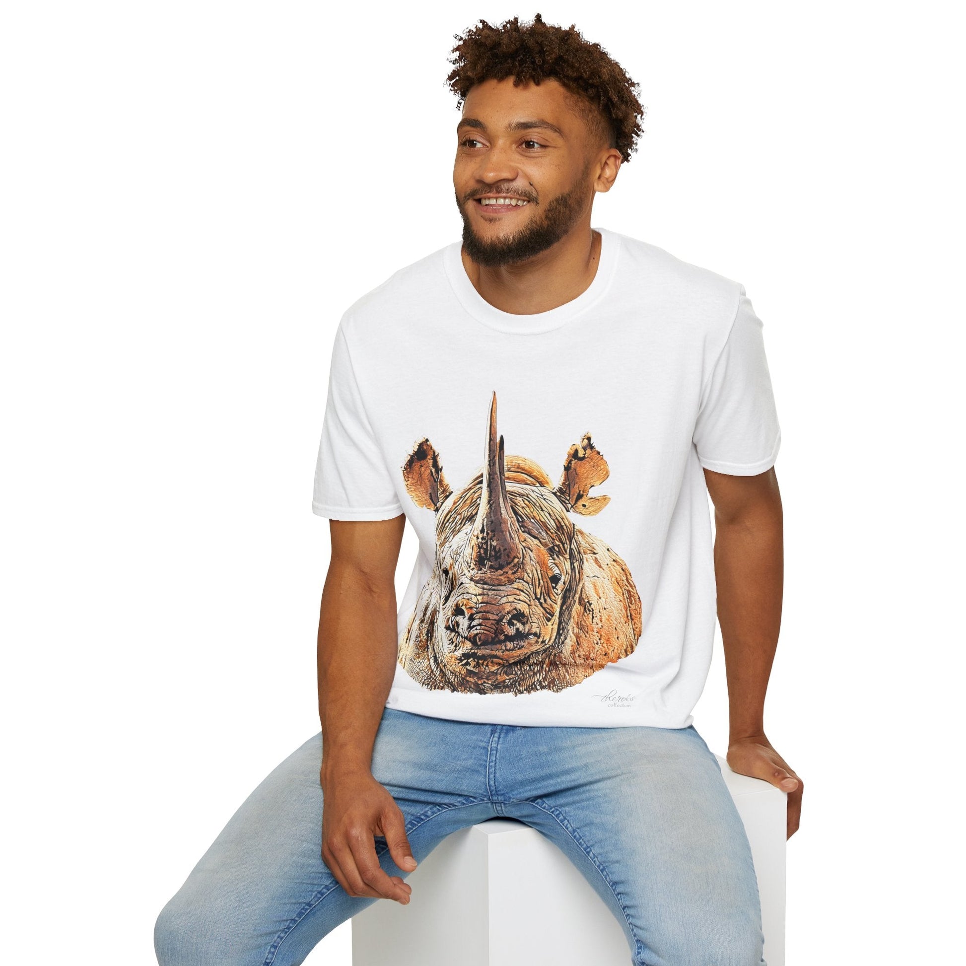 Rhino Unisex Cotton T-Shirt II - HD Printing