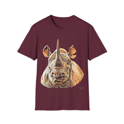 Rhino Unisex Cotton T-Shirt II - HD Printing