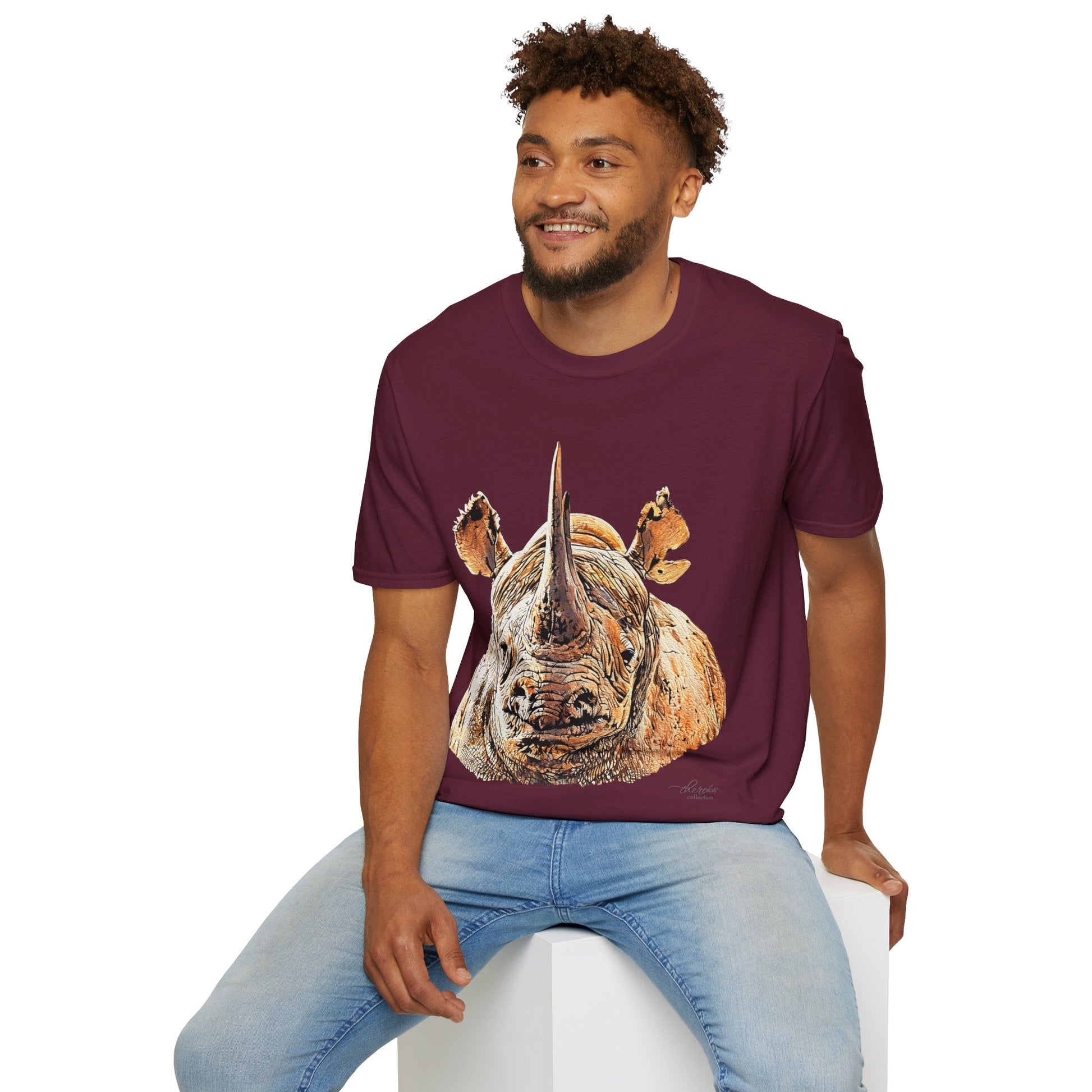 Rhino Unisex Cotton T-Shirt II - HD Printing