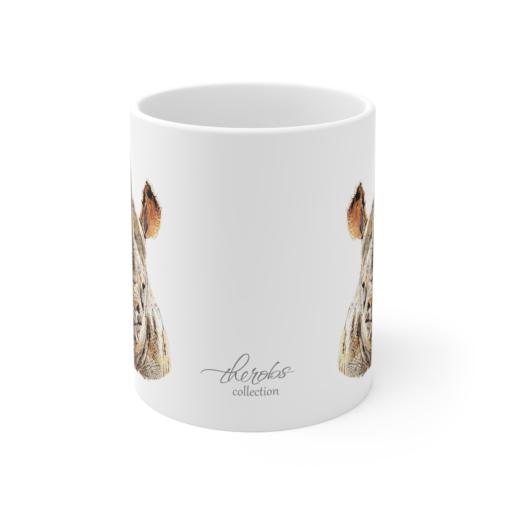 Rhino White Ceramic 11oz Mug II - HD Printing
