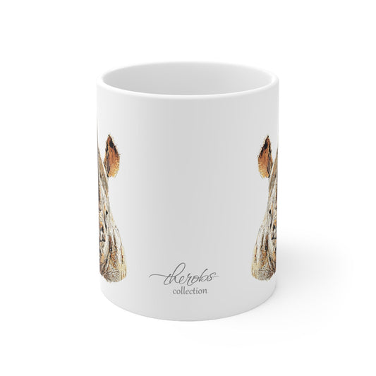 Rhino White Ceramic 11oz Mug II - HD Printing