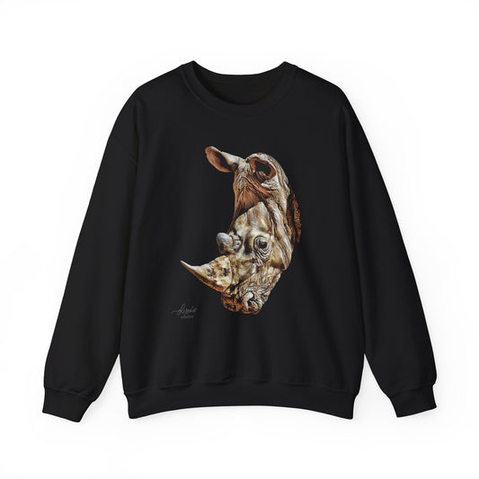 Rhinoceros Unisex Heavy Sweatshirt - HD Printing